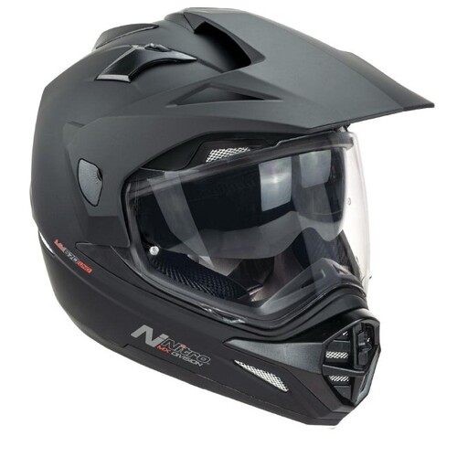 Nitro MX670 UNO DVS Dual Purpose Adventure Helmet Satin Black L