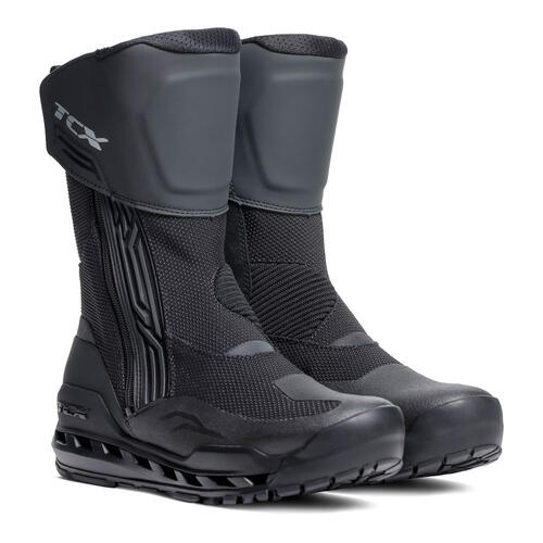 TCX Clima 2 Surround Gore-Tex Motorcycle Boots Black/Dark Grey