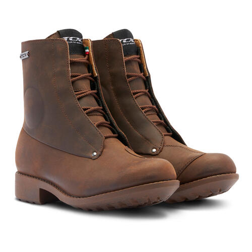 TCX Blend 2 Waterproof Womens Motorcycle Boots Brown
