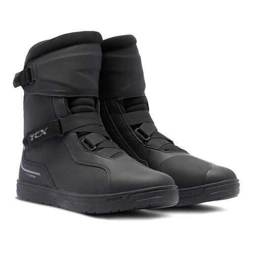 TCX Tourstep Waterproof Motorcycle Boots Black