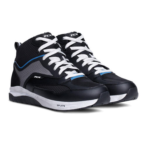 TCX Nalbak Waterproof Motorcycle Boots Black/Denim