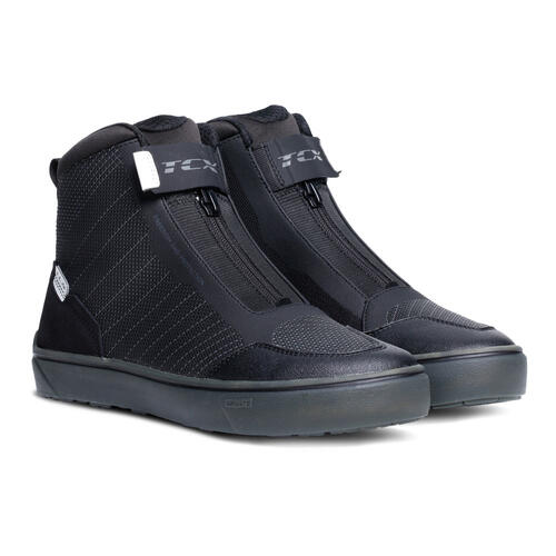 TCX Ikasu 2 Waterproof Motorcycle Boots Black/White EU 40/US 7