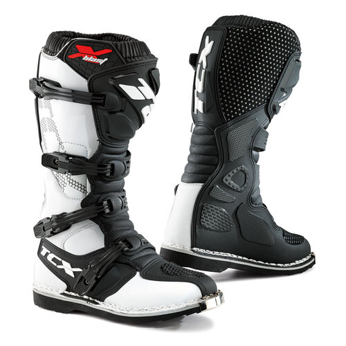 Tcx X-Blast Motocross MX Boots Black/White 