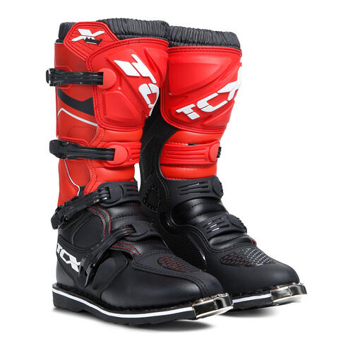 TCX X-Blast Motorcycle Boots Black/Red EU 42/US 8.5