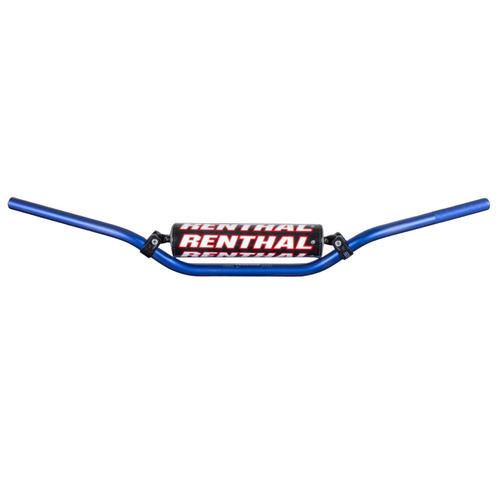 Renthal MX 7/8" Aluminium Handlebars 971 Ricky Carmichael RC Bend Blue