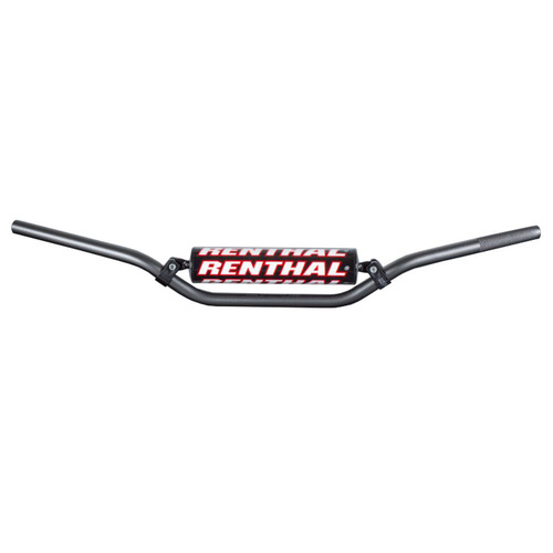 Renthal MX 7/8" Aluminium Handlebars 971 Ricky Carmichael RC Bend Grey