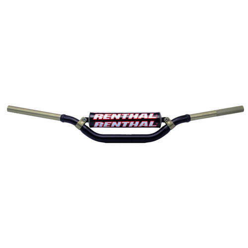 Renthal MX Twinwall Aluminium Handlebars 997 Black With Bar Pad