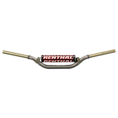 Renthal MX Twinwall Aluminium Handlebars 999 Tanium w/Bar Pad