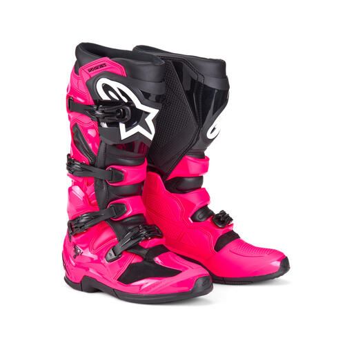 Alpinestars Tech 7 MX Off-Road Boots Pink Black 05