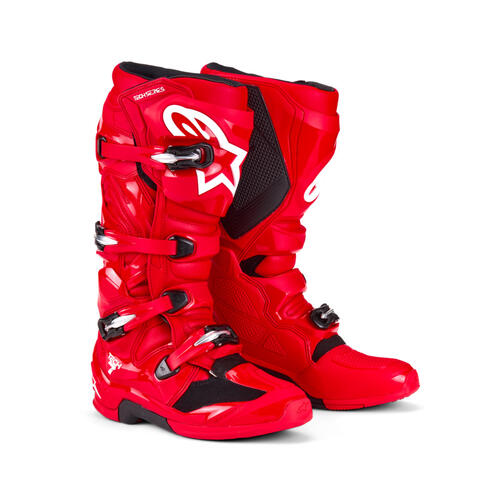 Alpinestars Tech 7 MX Boots Bright Red
