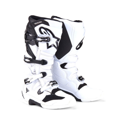 Alpinestars Tech 7 MX Boots White-Black