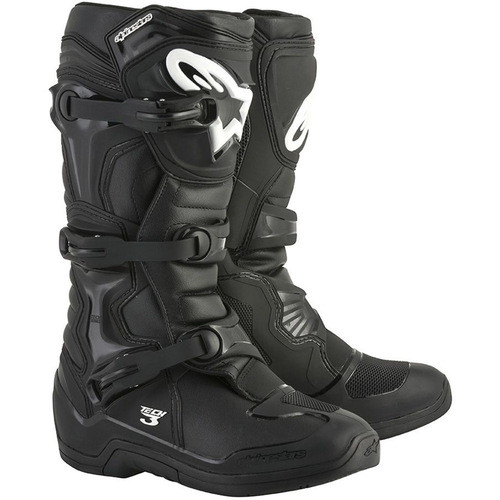 Alpinestarss 2021 Tech 3 MX Motocross Boots Black 7