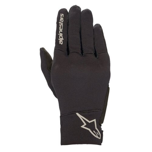 Alpinestarss Reef Motorcycle Road Gloves Black Reflective