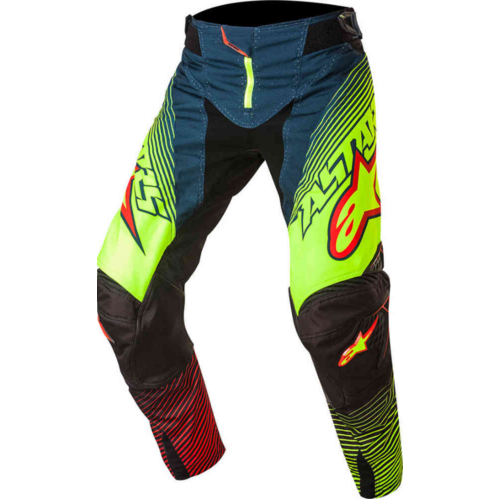 Alpinestar Techstar Factory MX Motocross Pants Petrol Lime Size 30