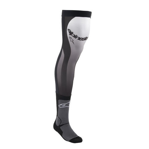 Alpinestars Knee Brace Socks Black White 60 (10-14)
