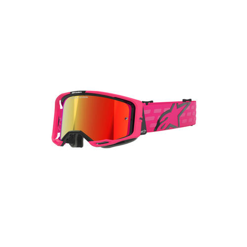 Alpinestars Vision 8 Corp MX Off-Road Goggles Mirror Lens Pink
