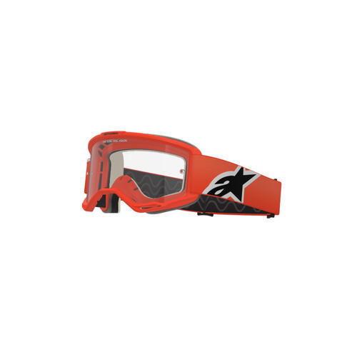 Alpinestars Vision 5 Corp MX Off-Road Goggles Clear Lens Orange