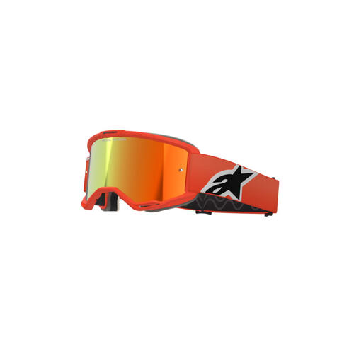 Alpinestars Vision 5 Corp MX Off-Road Goggles Mirror Lens Orange