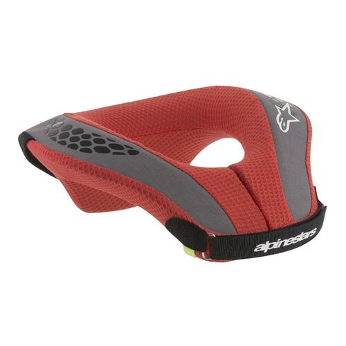 Alpinestars Sequence Youth MX Off-Road Neck Roll Red Black Grey S-M