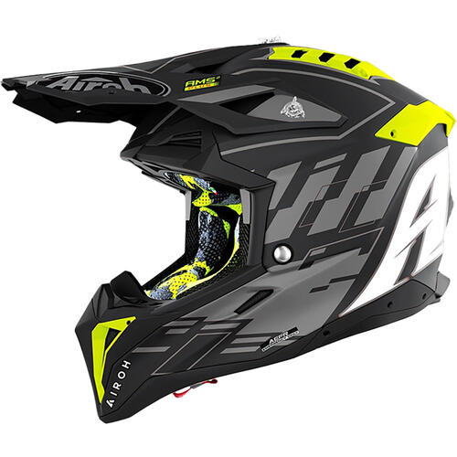 Airoh Off-Road Helmet Aviator 3 Rampage Matt Black 