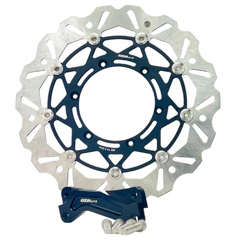 Yamaha WR250F 2017-2019 Axiom DX-3 320mm Motard Supermoto Front Brake Disc Kit