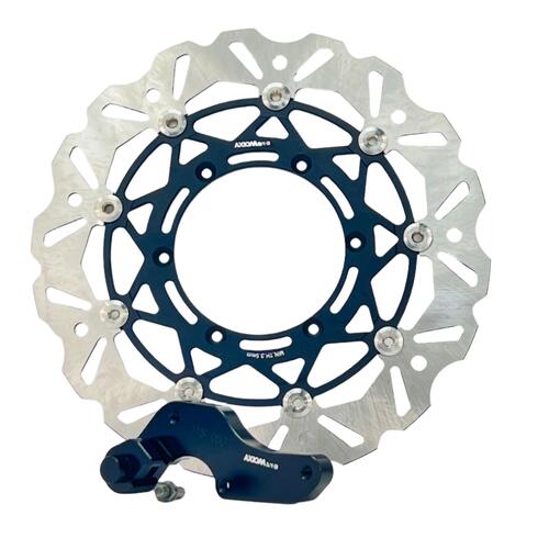 Yamaha YZ125 2005-2007 Axiom DX-3 320mm Motard Supermoto Front Brake Disc Kit