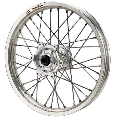 Beta RR 200 2T Racing 2020-2026 Axiom/DID Rear Wheel 18x2.15 Silver Rim Silver Hub Silver Spokes