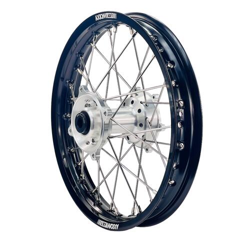 KTM 85 SX 2025-2026 Axiom/DID Rear Wheel 16x1.85 Black Rim Silver Hub Silver Spokes