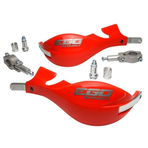 Barkbusters Ego Enduro Hand Guards Red 7/8" Bars