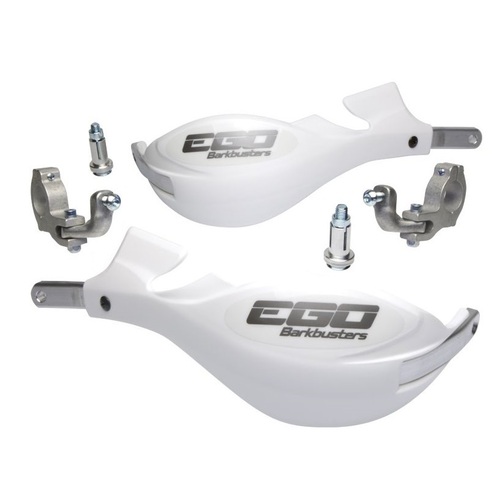Barkbusters Ego Hand Guards For Tapered Bars White