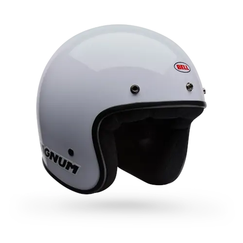 Bell Magnum Solid Open-Face Motorcycle Helmet White L