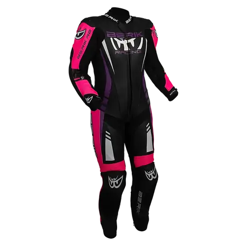 Berik Womens Motorcycle Pants Sicily Black/Pink 46