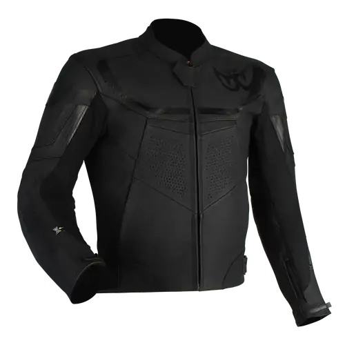 Berik Mens Motorcycle Jacket Strada Black 48
