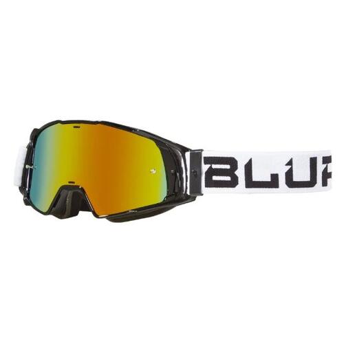 Blur B-20 MX Motocross Enduro Goggle Black/White