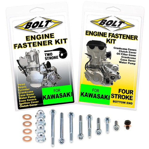 Bolt Kawasaki KX125 Engine Fastener Kit