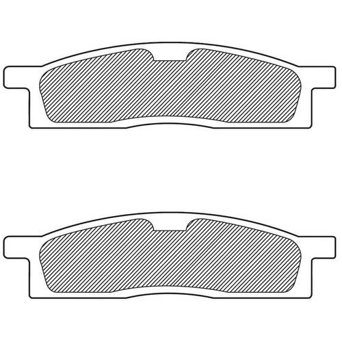 Yamaha YZ85 Small Wheel 2018 Renthal RC-1 Works Front Brake Pads