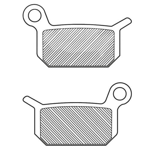Husqvarna TC50 2021-2023 Renthal RC-1 Works Rear Disc Brake Pads