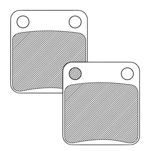 Kawasaki KX65 2002-2019 Renthal RC-1 Works Rear Disc Brake Pads