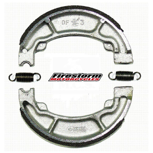 Honda Ct110 1979-1998 Rear Drum Brake Shoes Postie Bike Direct Replacement