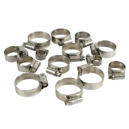 KTM 350 EXC-F 2020 Samco Sport Off Road Radiator Hose Clip Kit OEM