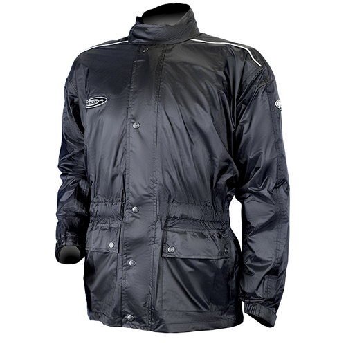 Motodry Lightning Rain Jacket Black XS