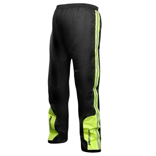 Motodry Lightning Rain Pants Black/Fluoro S