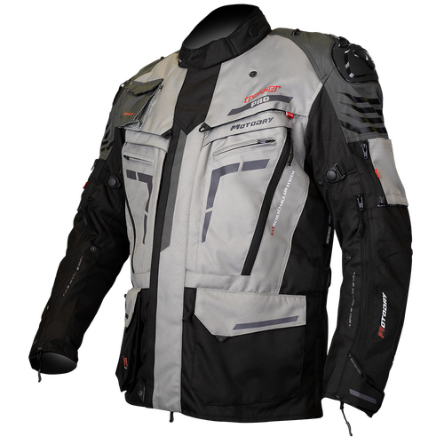 Motodry Trekker Pro Jacket Black/Anthracite/Grey S
