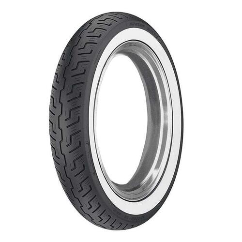 Dunlop Road Motorcycle Tyre K177F 120/90HB18 White Wall