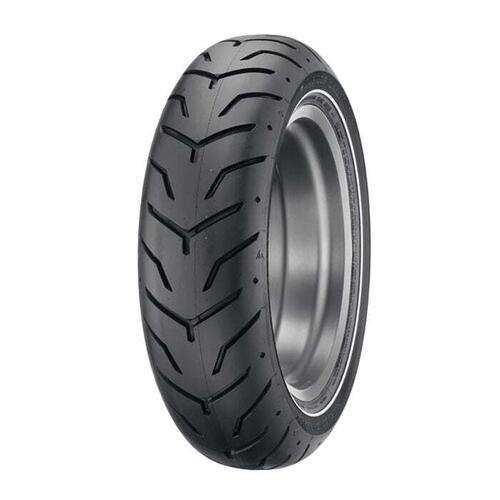 Dunlop Road Motorcycle Tyre D407 180/65HB16 Narrow/White