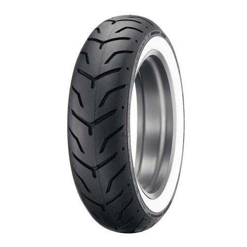 Dunlop Road Motorcycle Tyre D407 18065HB16 Bias White Wall