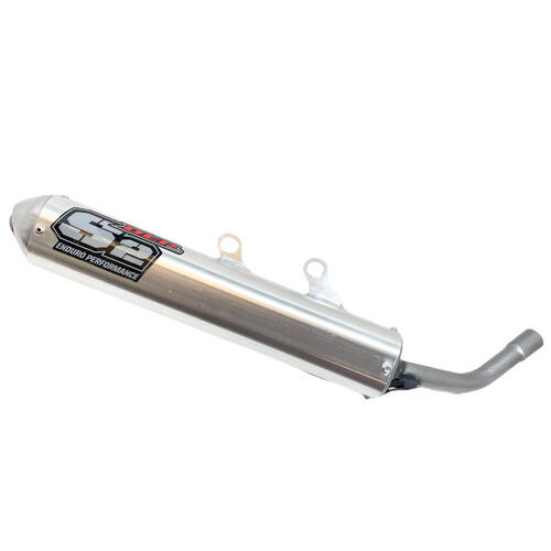 Beta RR 200 2T 2019-2024 DEP Silver MX 2 Stroke Silencer Exhaust Muffler Pipe