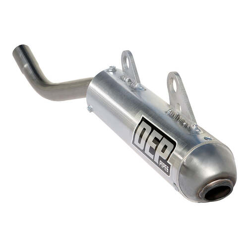 Kawasaki KX125 2003 - 2025 DEP Shorty 2 Stroke Silencer Exhaust Muffler Pipe