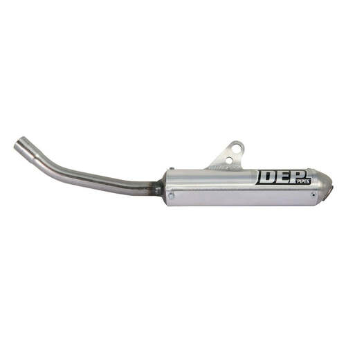 KTM 125 SX 2016-2018 DEP Silver Shorty 2 Stroke Silencer Exhaust Muffler