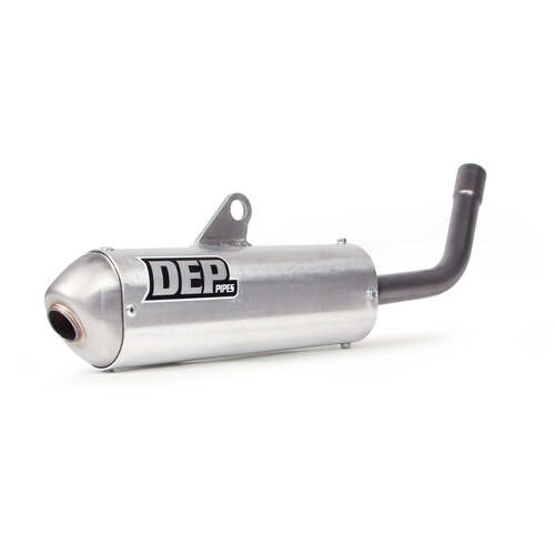 KTM 250 SX 2011-2016 DEP Silver Shorty 2 Stroke Silencer Exhaust Muffler Pipe